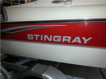 Stingray Boat Lettering